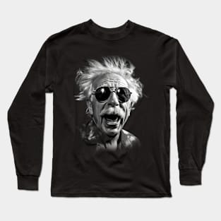 Cool Einstein Long Sleeve T-Shirt